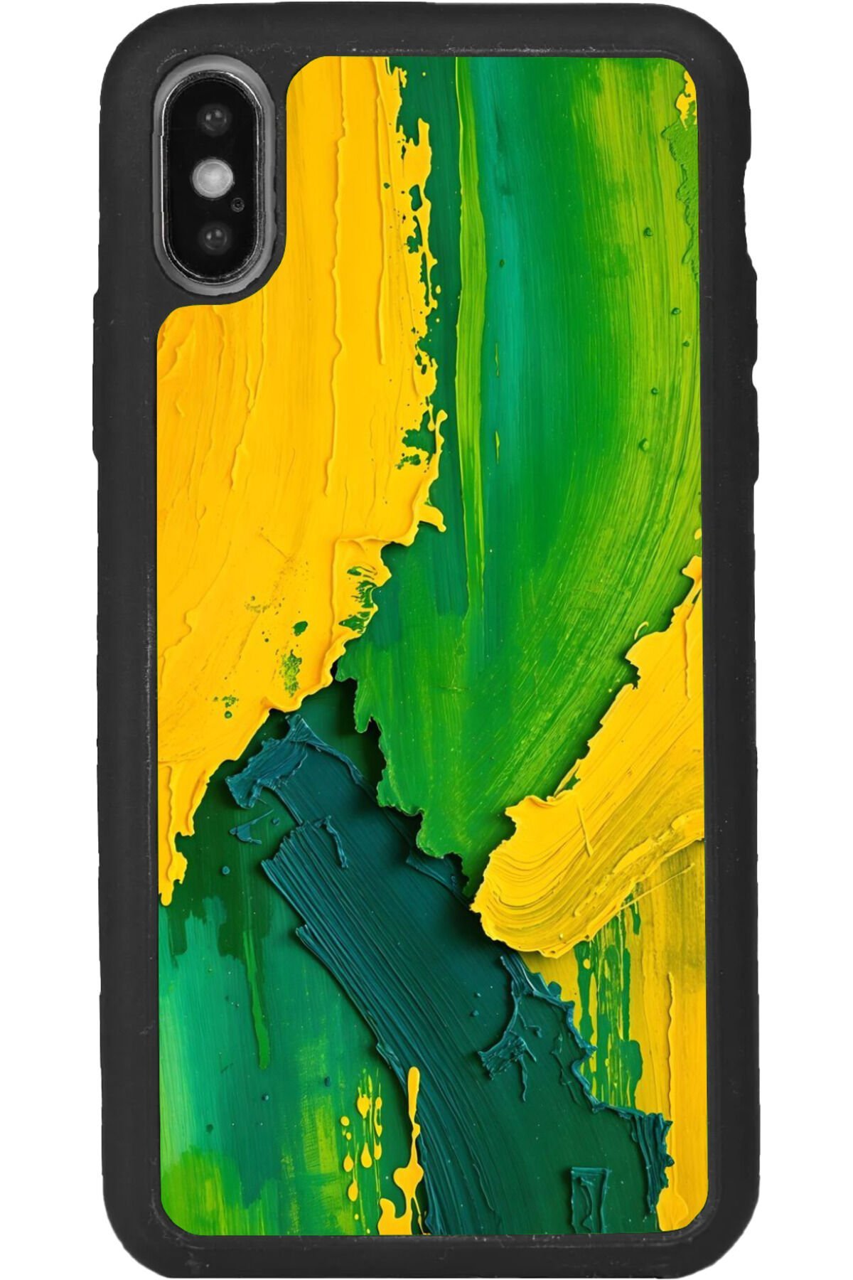 iPhone XS Max Uyumlu Mat Siyah uyumlu Kılıf – Yumuşak Silikon, Koruyucu, Şok Emici Kapak