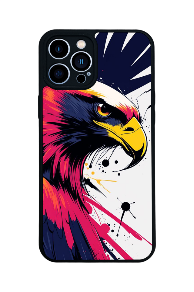 iPhone 13 Pro Max Uyumlu Besiktas Tasarımlı Glossy Premium Kılıf