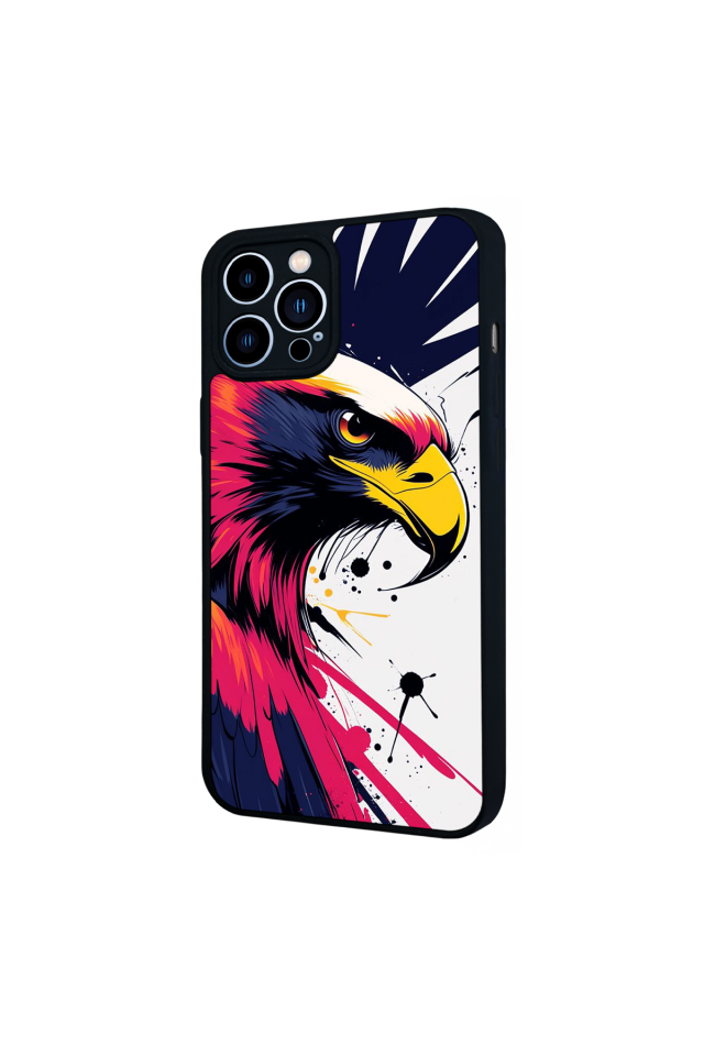 iPhone 13 Pro Max Uyumlu Besiktas Tasarımlı Glossy Premium Kılıf