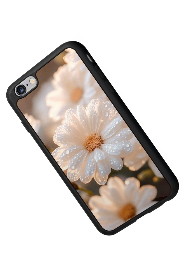 iPhone 6s Plus Uyumlu Cicek Tasarımlı Glossy Premium Kılıf