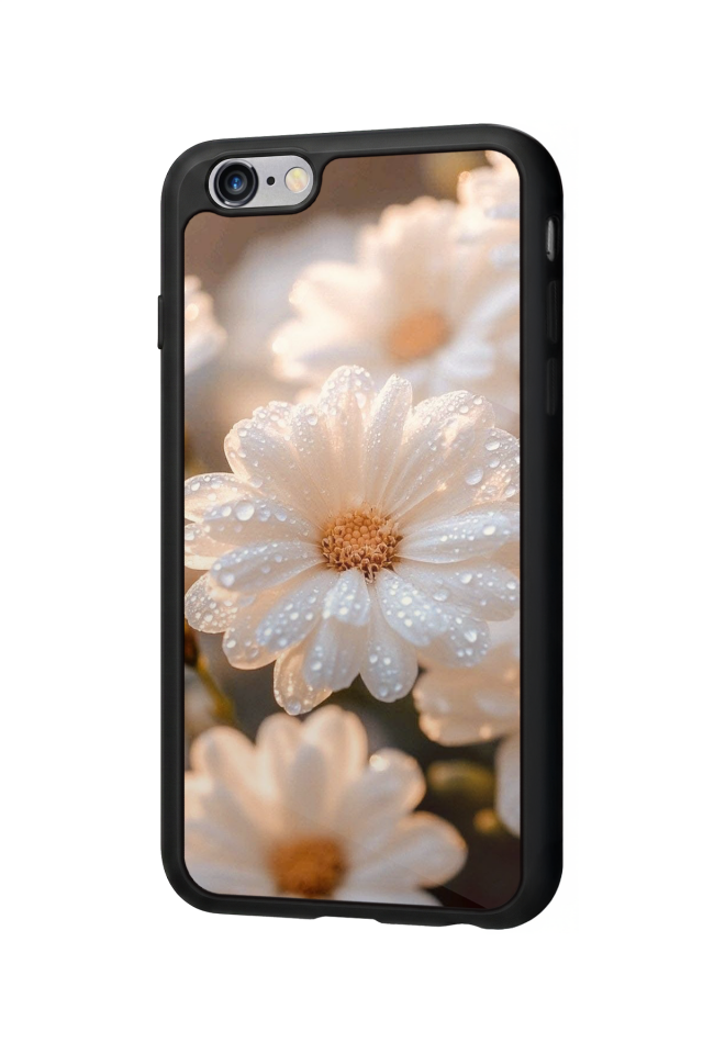 iPhone 6s Plus Uyumlu Cicek Tasarımlı Glossy Premium Kılıf