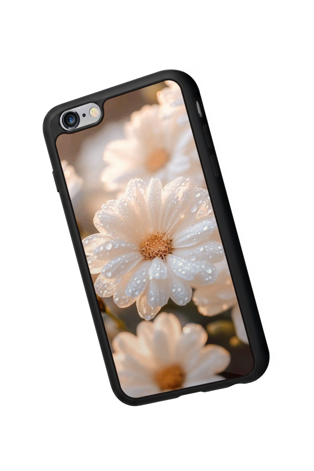 iPhone 6s Plus Uyumlu Cicek Tasarımlı Glossy Premium Kılıf