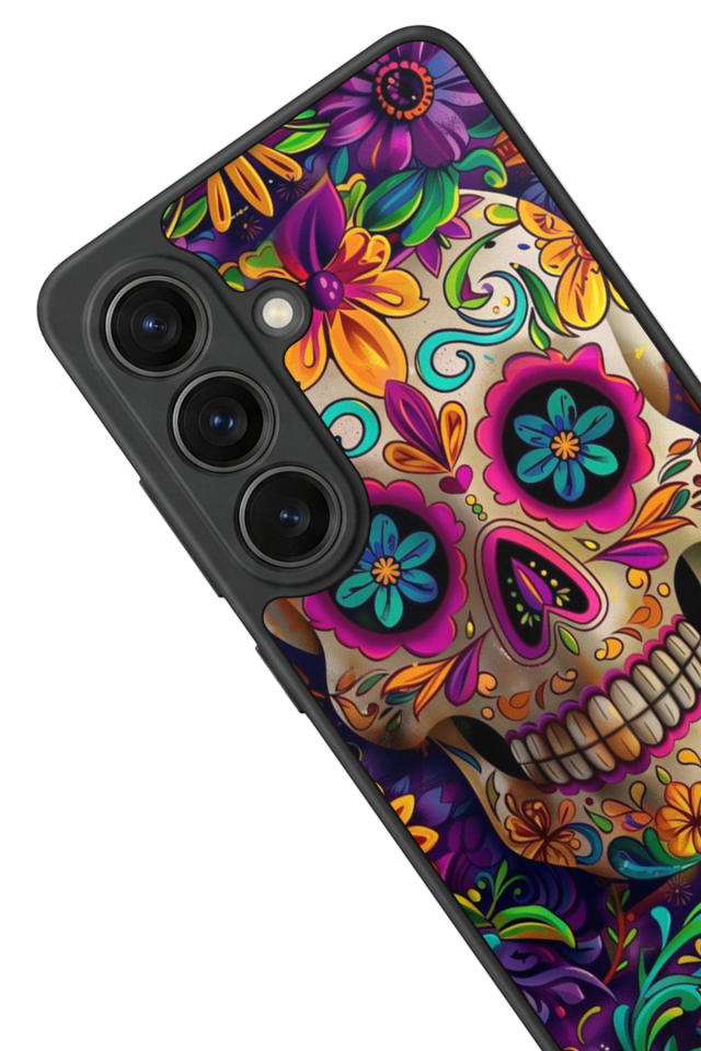 Samsung Galaxy S26 Uyumlu KuruKafa Tasarımlı Glossy Premium Kılıf