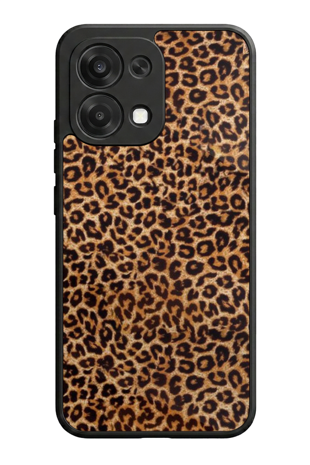 Oppo A6 Pro Uyumlu Leopar Tasarımlı Glossy Premium Kılıf