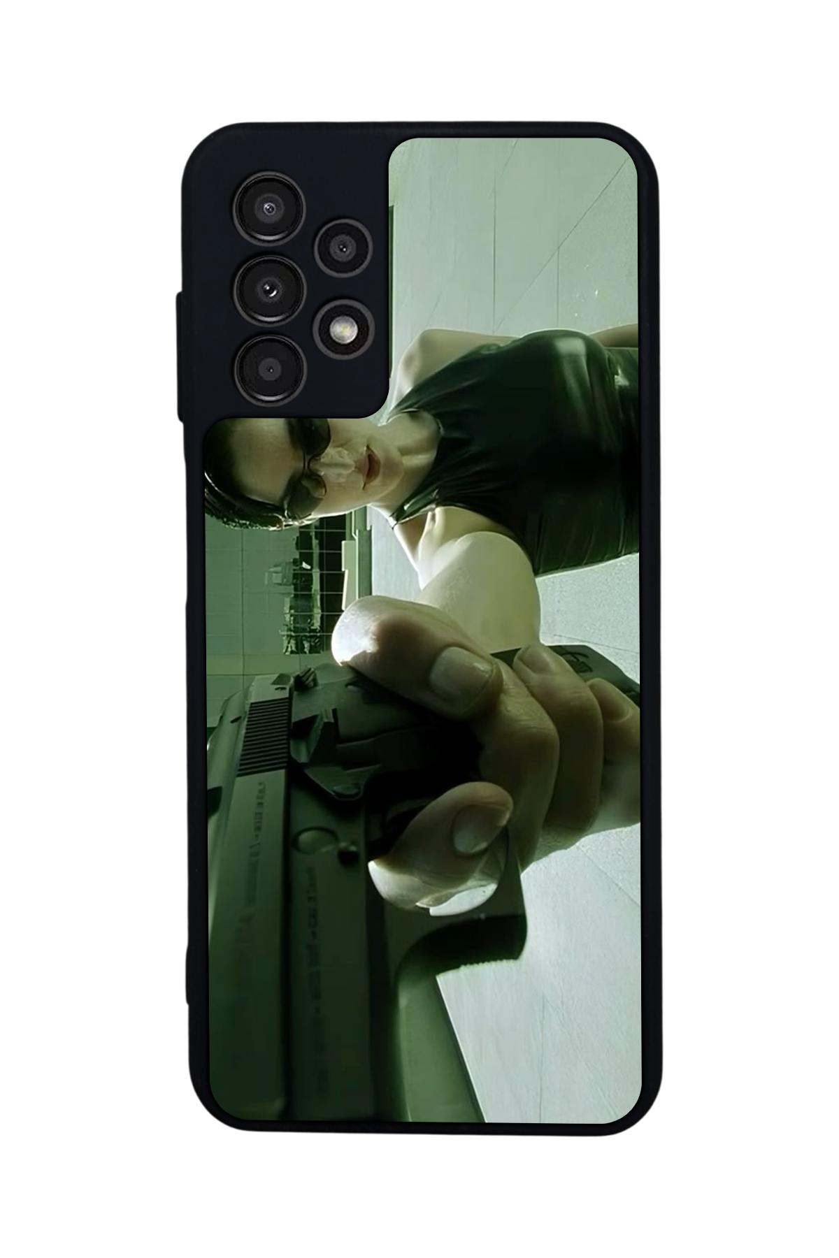 Samsung Galaxy A23 Uyumlu MatriSamsung Galaxy A23 Tasarımlı Glossy Premium Kılıf