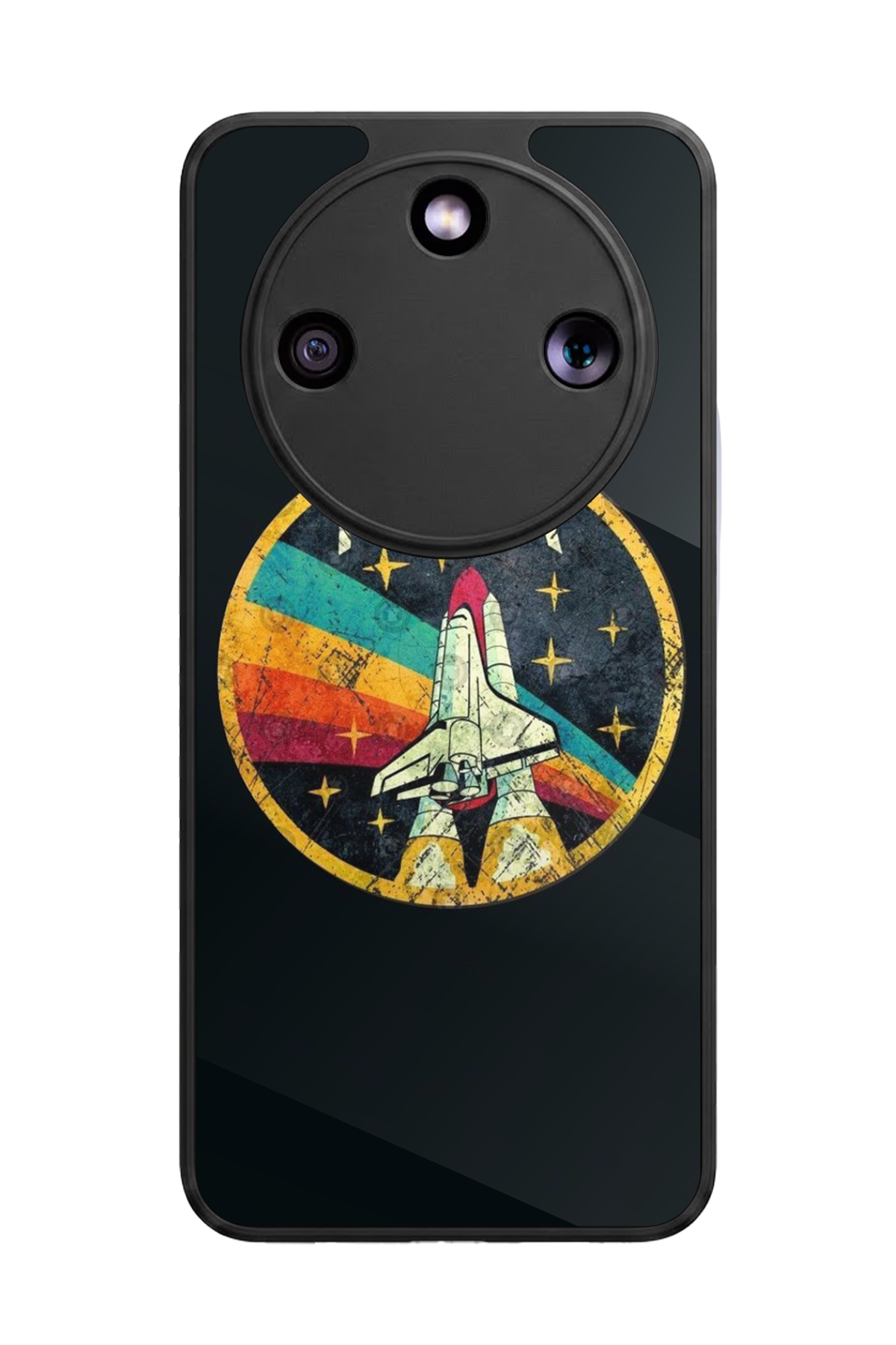 Honor Magic 8 Lite Uyumlu Nasa Tasarımlı Glossy Premium Kılıf