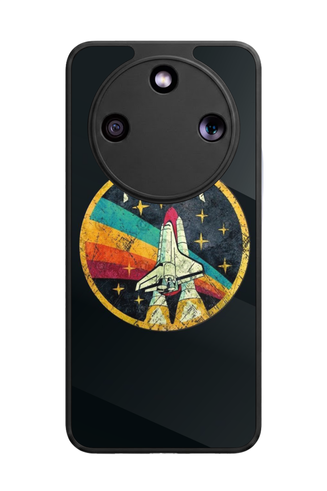 Honor Magic 8 Lite Uyumlu Nasa Tasarımlı Glossy Premium Kılıf