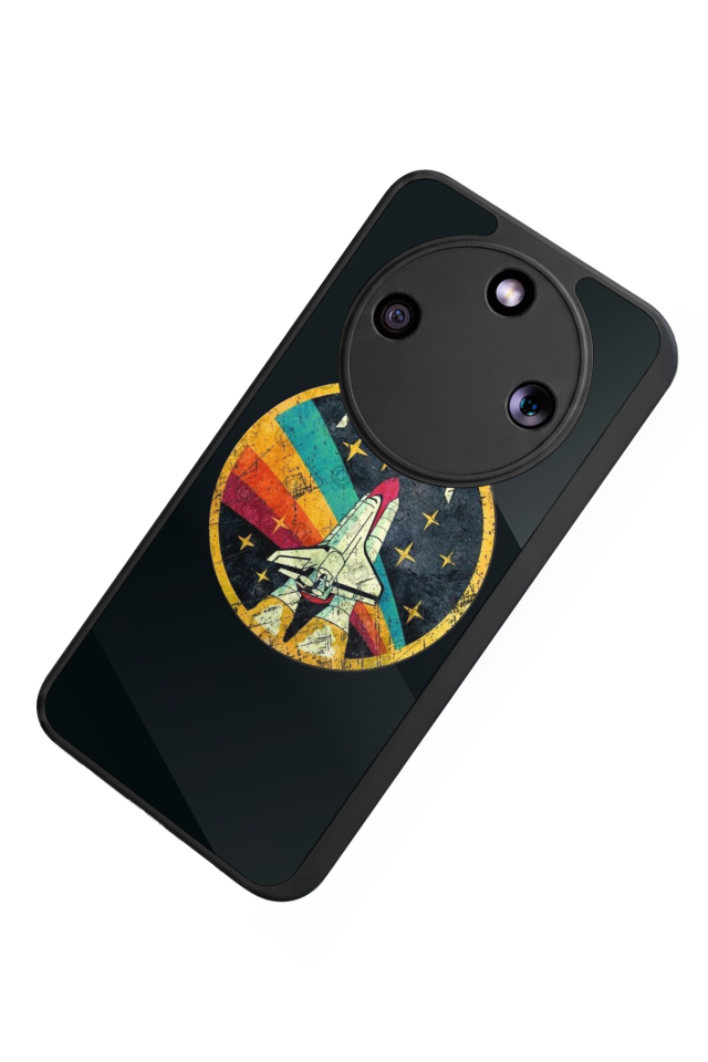 Honor Magic 8 Lite Uyumlu Nasa Tasarımlı Glossy Premium Kılıf