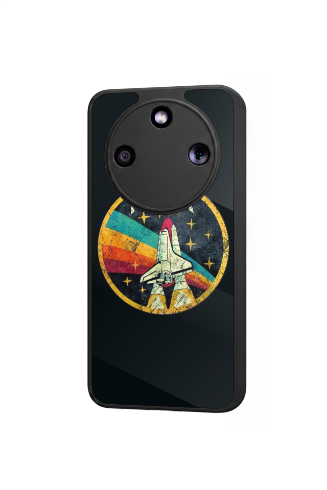 Honor Magic 8 Lite Uyumlu Nasa Tasarımlı Glossy Premium Kılıf