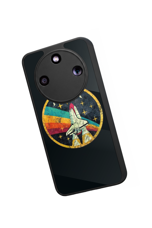 Honor Magic 8 Lite Uyumlu Nasa Tasarımlı Glossy Premium Kılıf