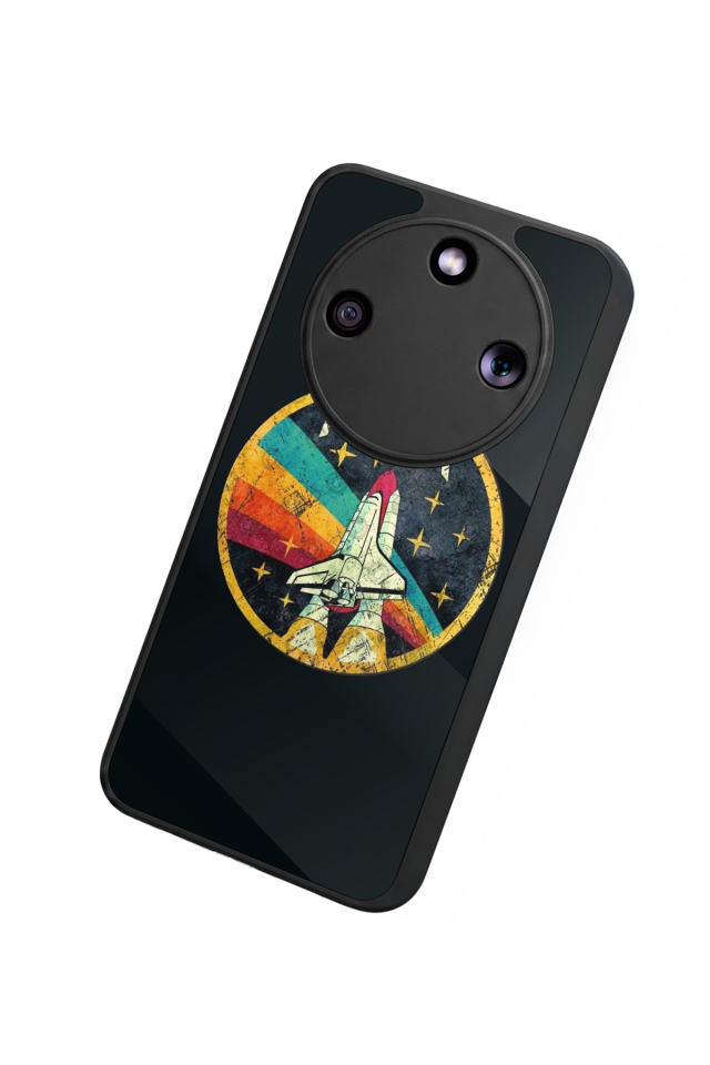 Honor Magic 8 Lite Uyumlu Nasa Tasarımlı Glossy Premium Kılıf