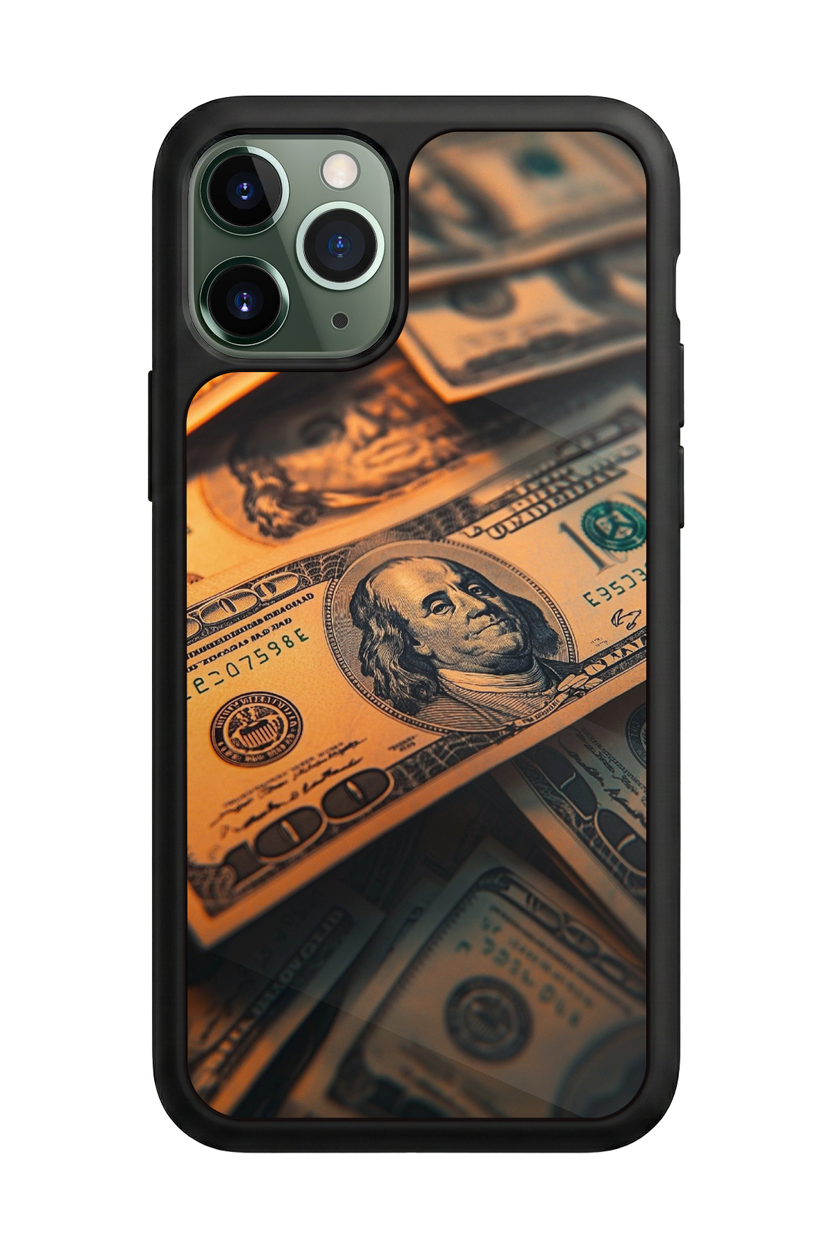 iPhone 11 Pro Max Uyumlu Para Tasarımlı Glossy Premium Kılıf