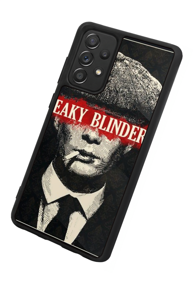 Samsung Galaxy A72 Uyumlu Peaky Blinders Tasarımlı Glossy Premium Kılıf