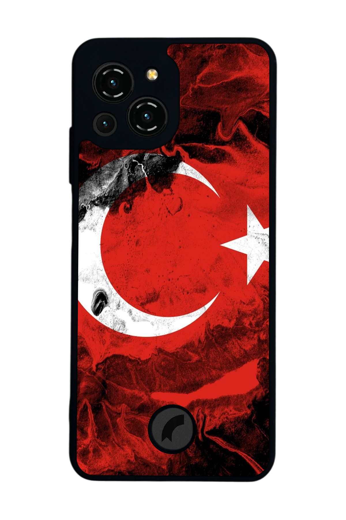 Reeder S23 Pro Max Uyumlu TurkBayragi Tasarımlı Glossy Premium Kılıf