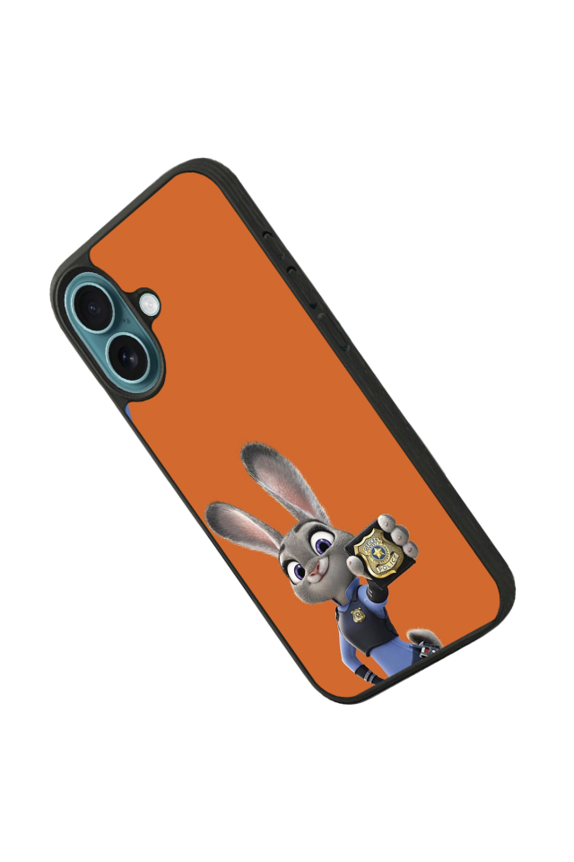iPhone 16 Plus Uyumlu Zootropolis Tasarımlı Glossy Premium Kılıf