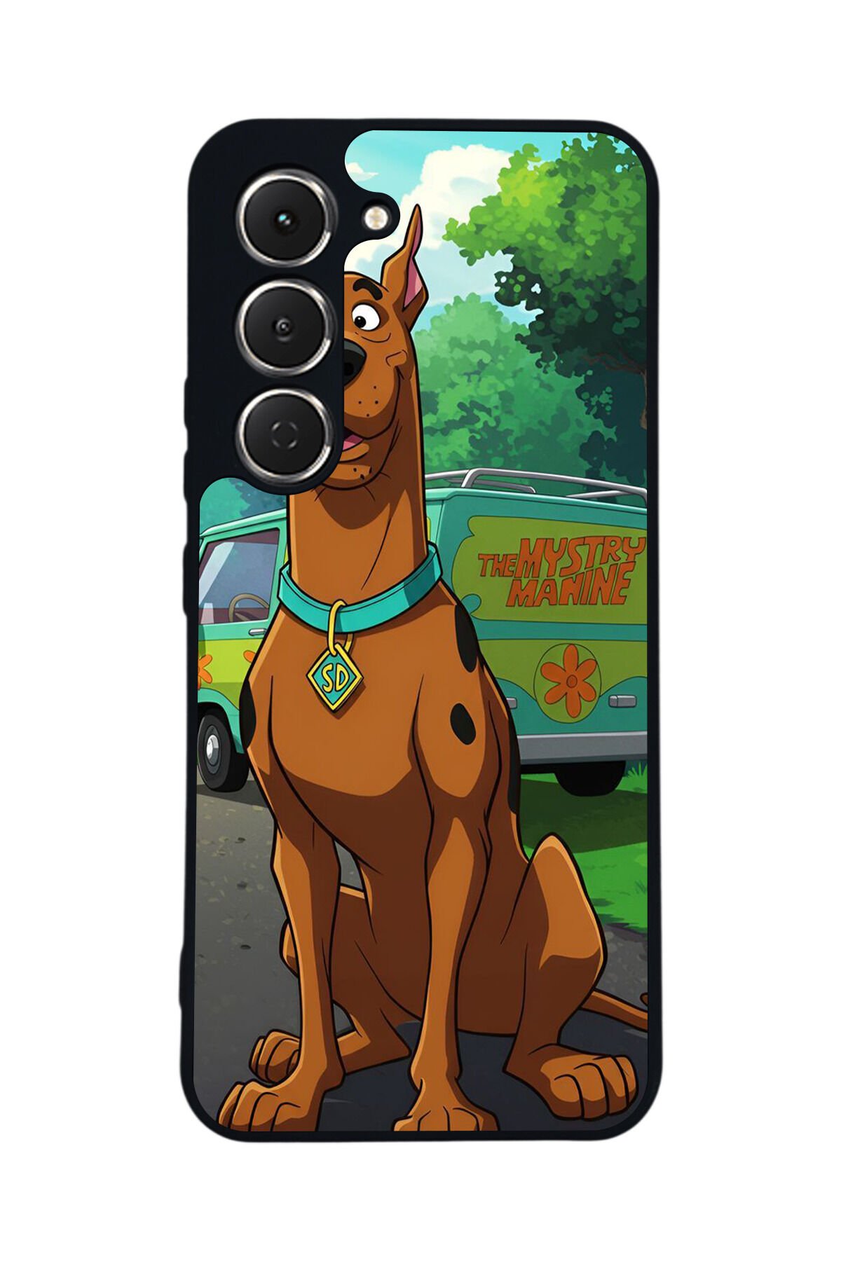 Tecno Spark 40 Pro Uyumlu Scooby Doo Tasarımlı Glossy Premium Kılıf