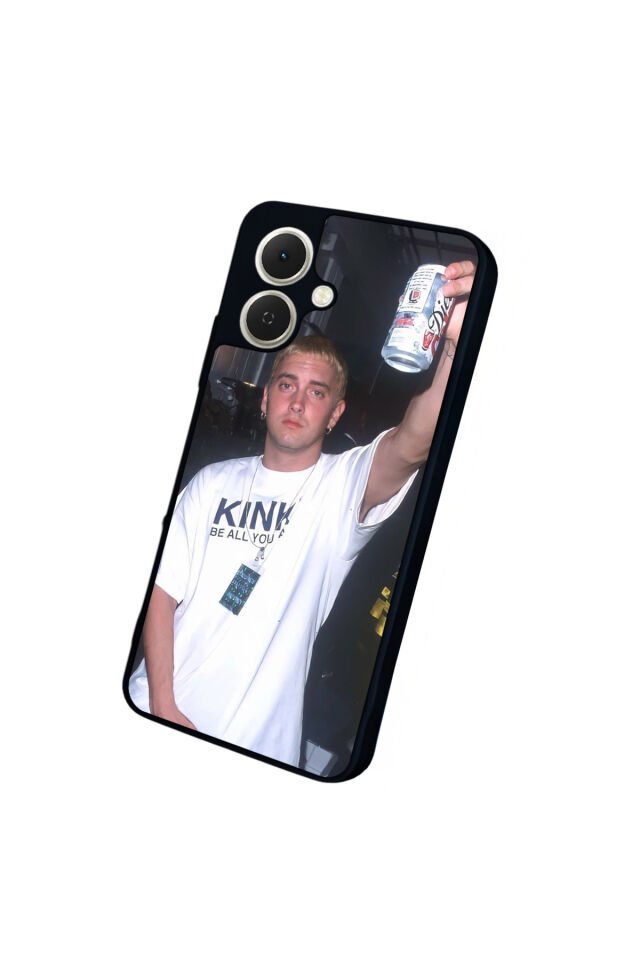 Tecno Spark GO 2 Uyumlu Eminem Tasarımlı Glossy Premium Kılıf