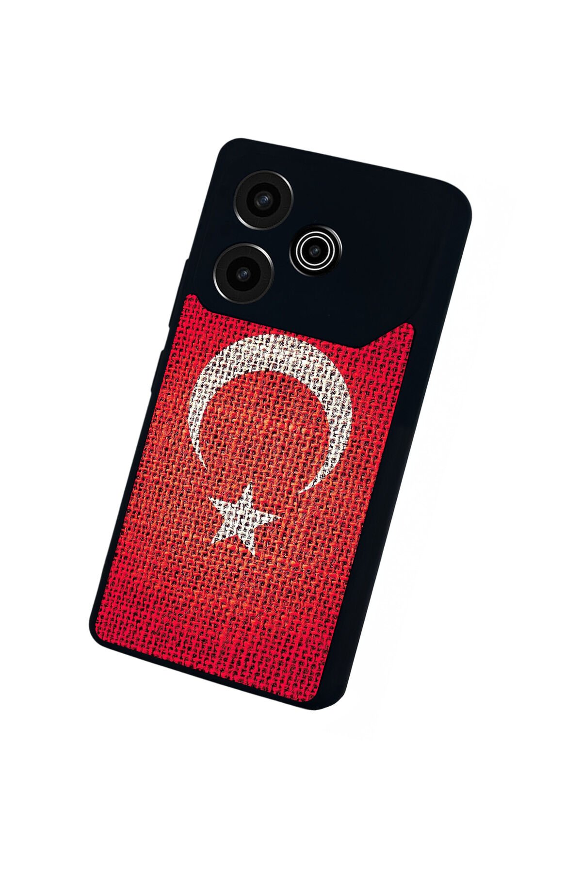 Tecno Pova 6 Uyumlu Türk Bayragi Tasarımlı Glossy Premium Kılıf