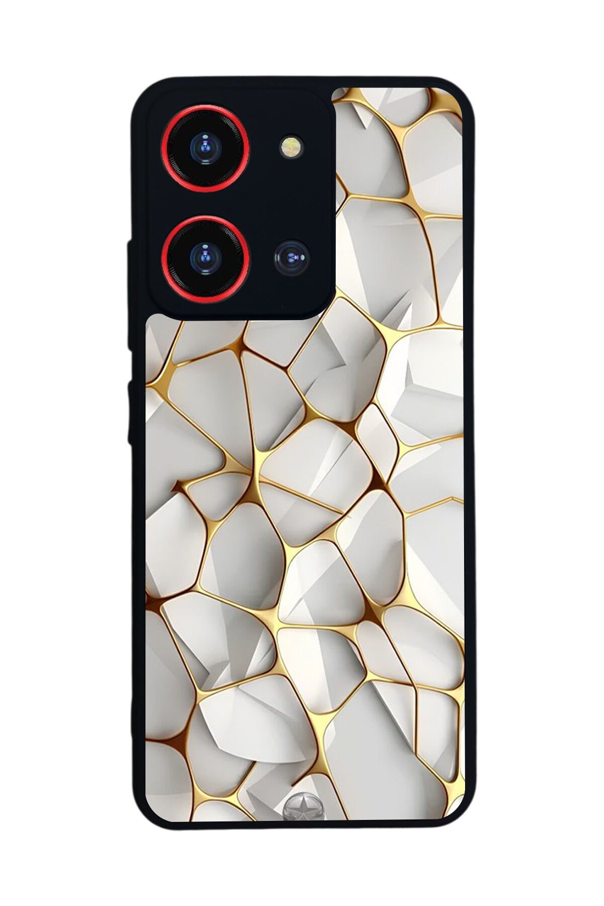 Reeder S19 Max Pro S ZOOM Uyumlu Mermer Marble Tasarımlı Glossy Premium Kılıf