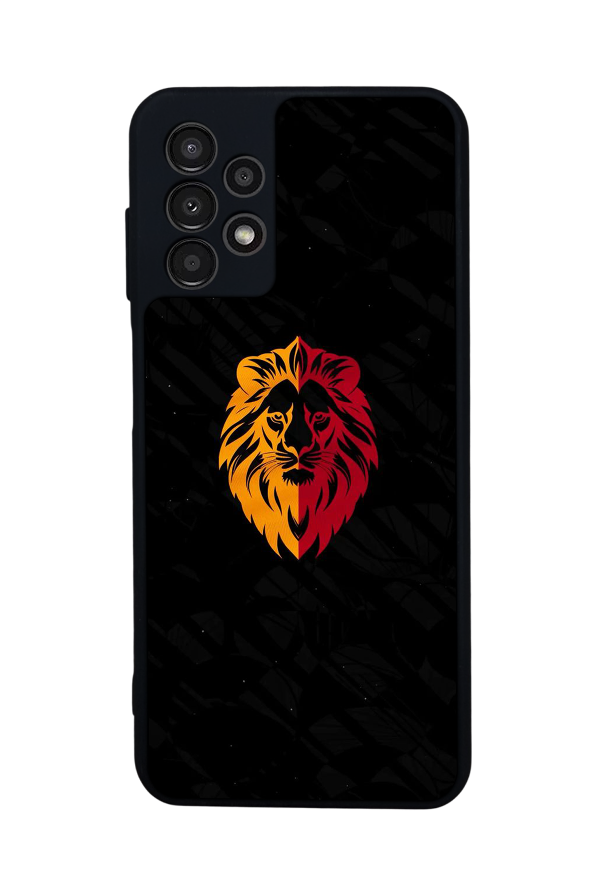 Samsung Galaxy A23 Uyumlu Aslan Tasarımlı Glossy Premium Kılıf