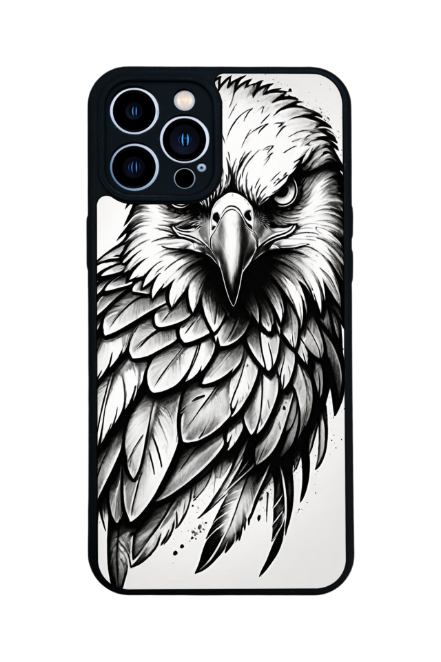 iPhone 13 Pro Max Uyumlu Besiktas Tasarımlı Glossy Premium Kılıf