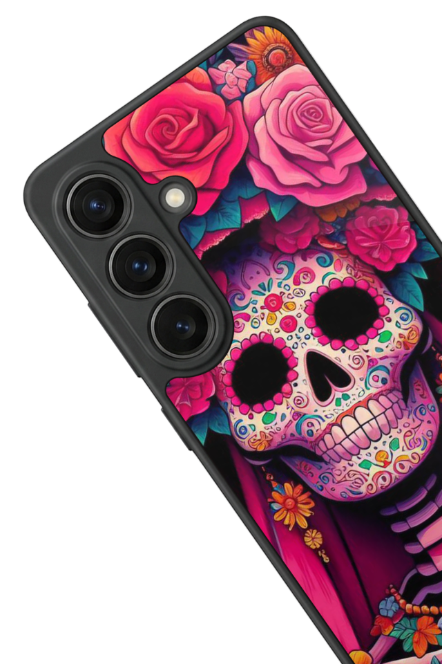 Samsung Galaxy S26 Uyumlu KuruKafa Tasarımlı Glossy Premium Kılıf