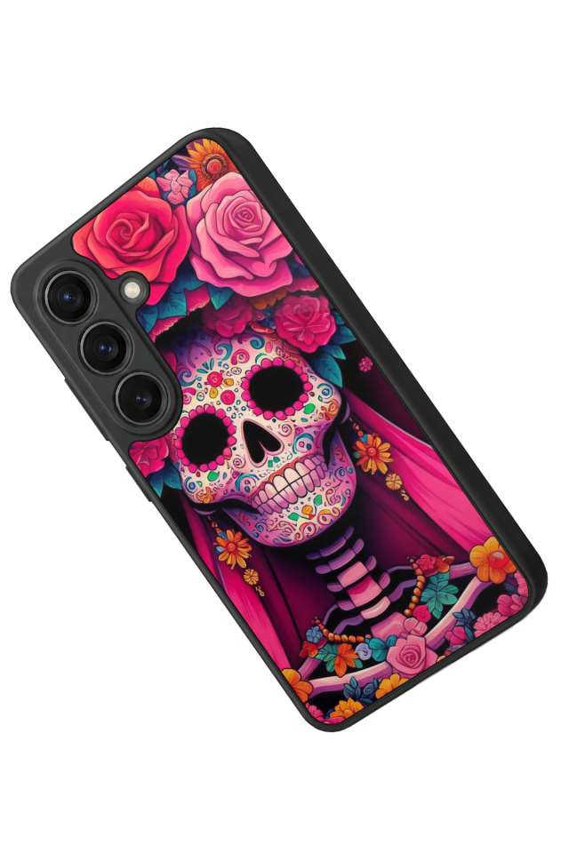 Samsung Galaxy S26 Uyumlu KuruKafa Tasarımlı Glossy Premium Kılıf