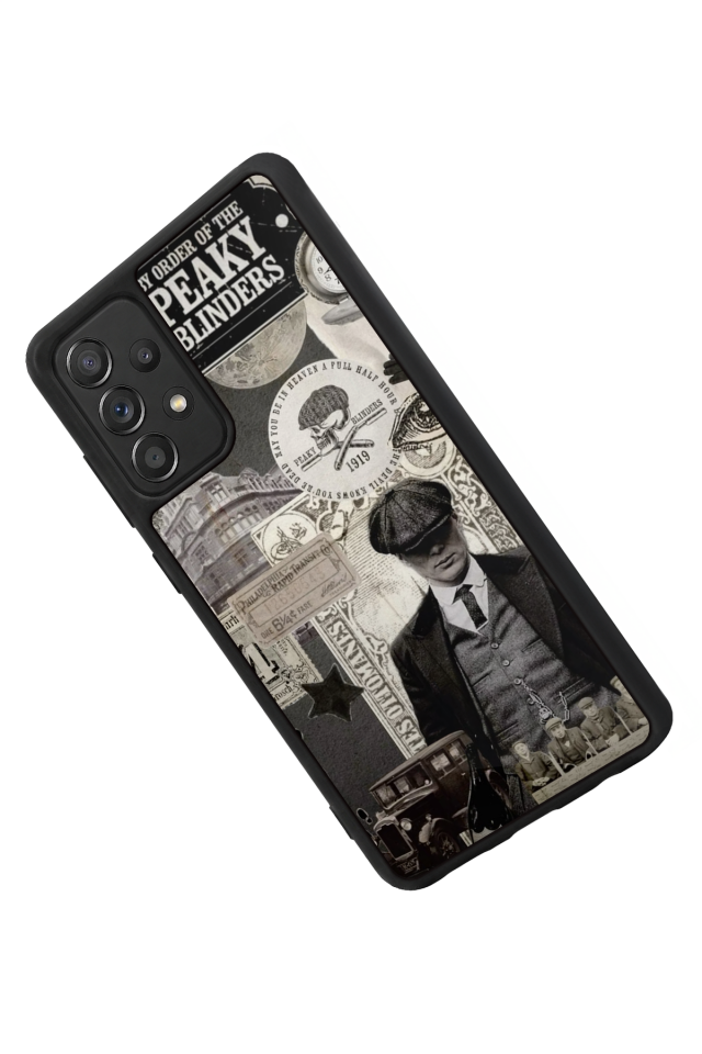 Samsung Galaxy A72 Uyumlu Peaky Blinders Tasarımlı Glossy Premium Kılıf