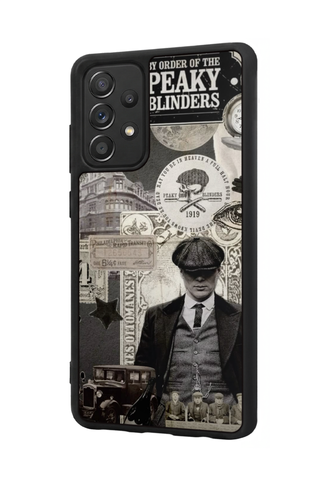 Samsung Galaxy A72 Uyumlu Peaky Blinders Tasarımlı Glossy Premium Kılıf