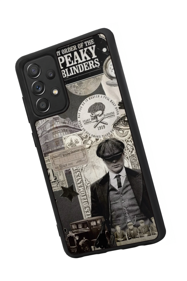 Samsung Galaxy A72 Uyumlu Peaky Blinders Tasarımlı Glossy Premium Kılıf