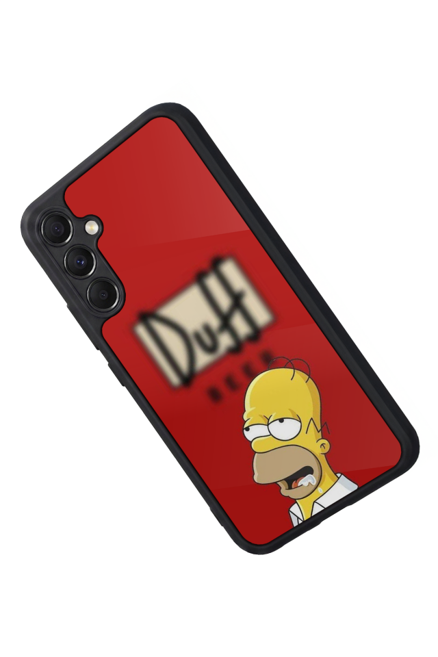 Samsung Galaxy M34 Uyumlu The Simpsons Tasarımlı Glossy Premium Kılıf