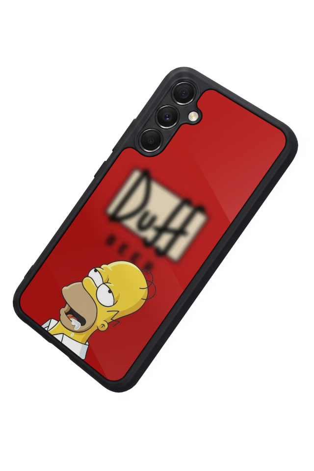 Samsung Galaxy M34 Uyumlu The Simpsons Tasarımlı Glossy Premium Kılıf