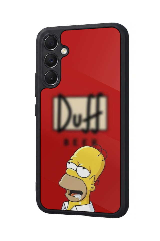 Samsung Galaxy M34 Uyumlu The Simpsons Tasarımlı Glossy Premium Kılıf