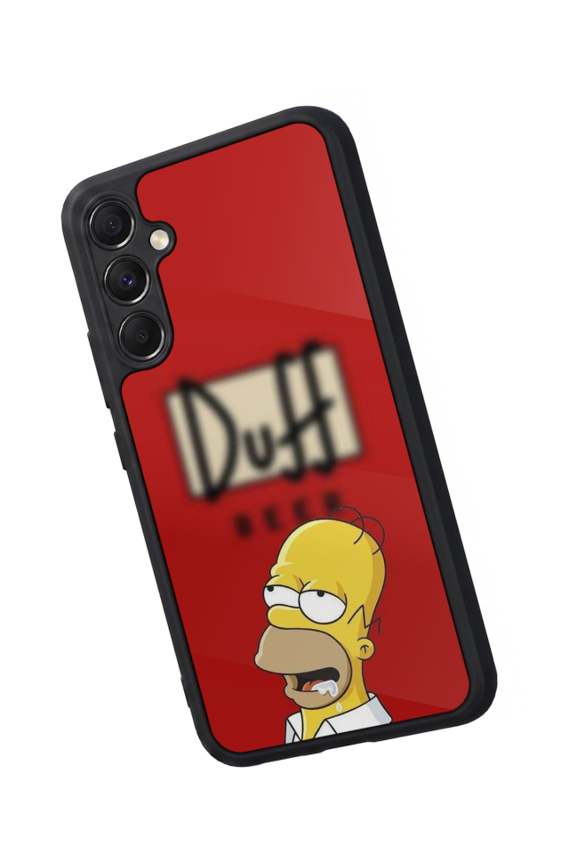 Samsung Galaxy M34 Uyumlu The Simpsons Tasarımlı Glossy Premium Kılıf