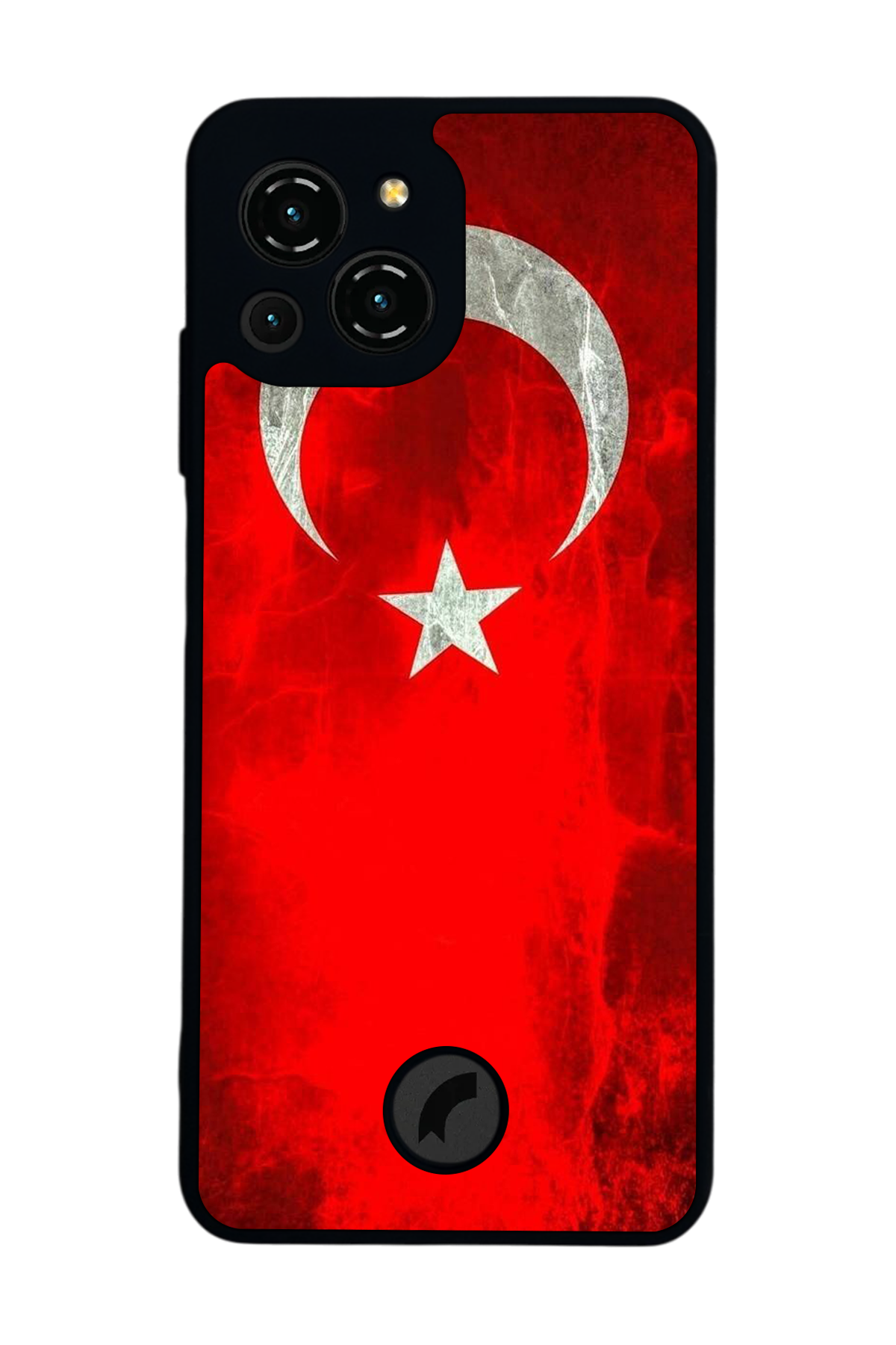 Reeder S23 Pro Max Uyumlu TurkBayragi Tasarımlı Glossy Premium Kılıf