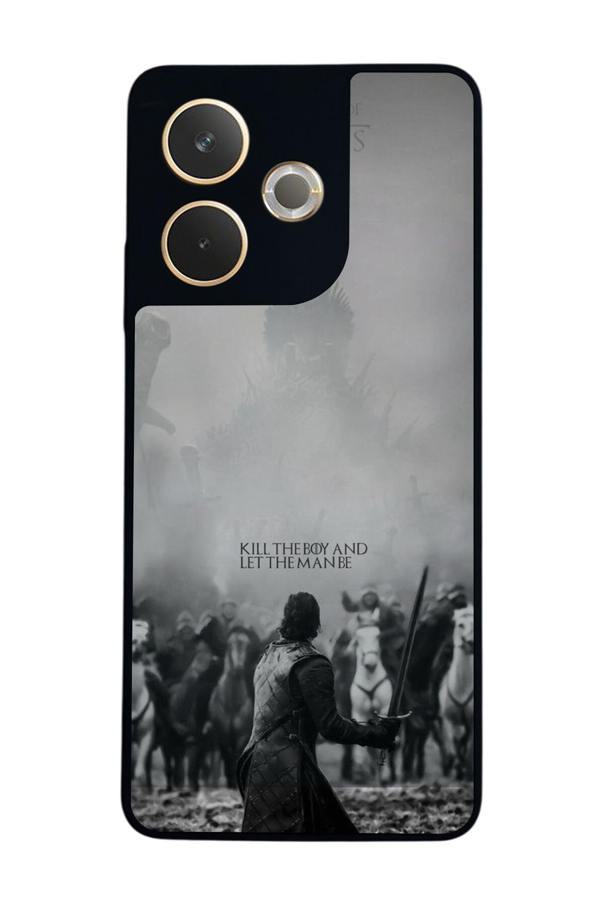 Oppo A5 Pro Uyumlu GameOfThrones Tasarımlı Glossy Premium Kılıf