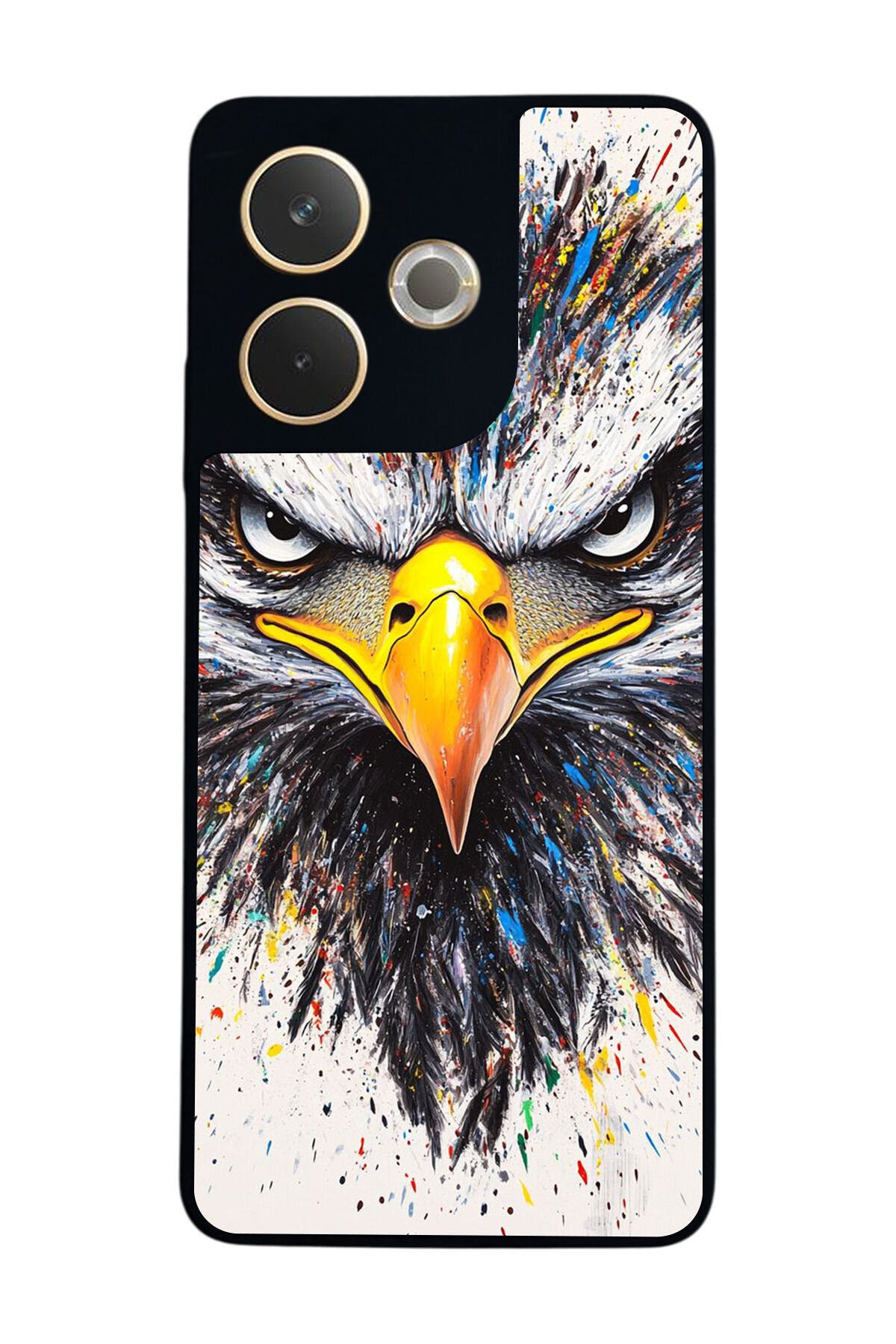 Oppo A5 Pro Uyumlu Besiktas Tasarımlı Glossy Premium Kılıf