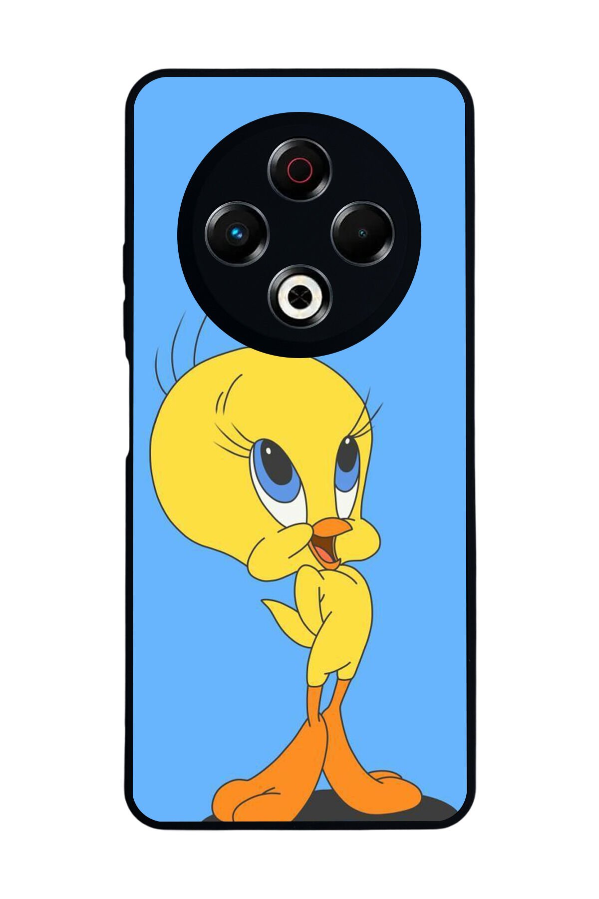 Tecno Spark 30 Uyumlu Tweety Tasarımlı Glossy Premium Kılıf