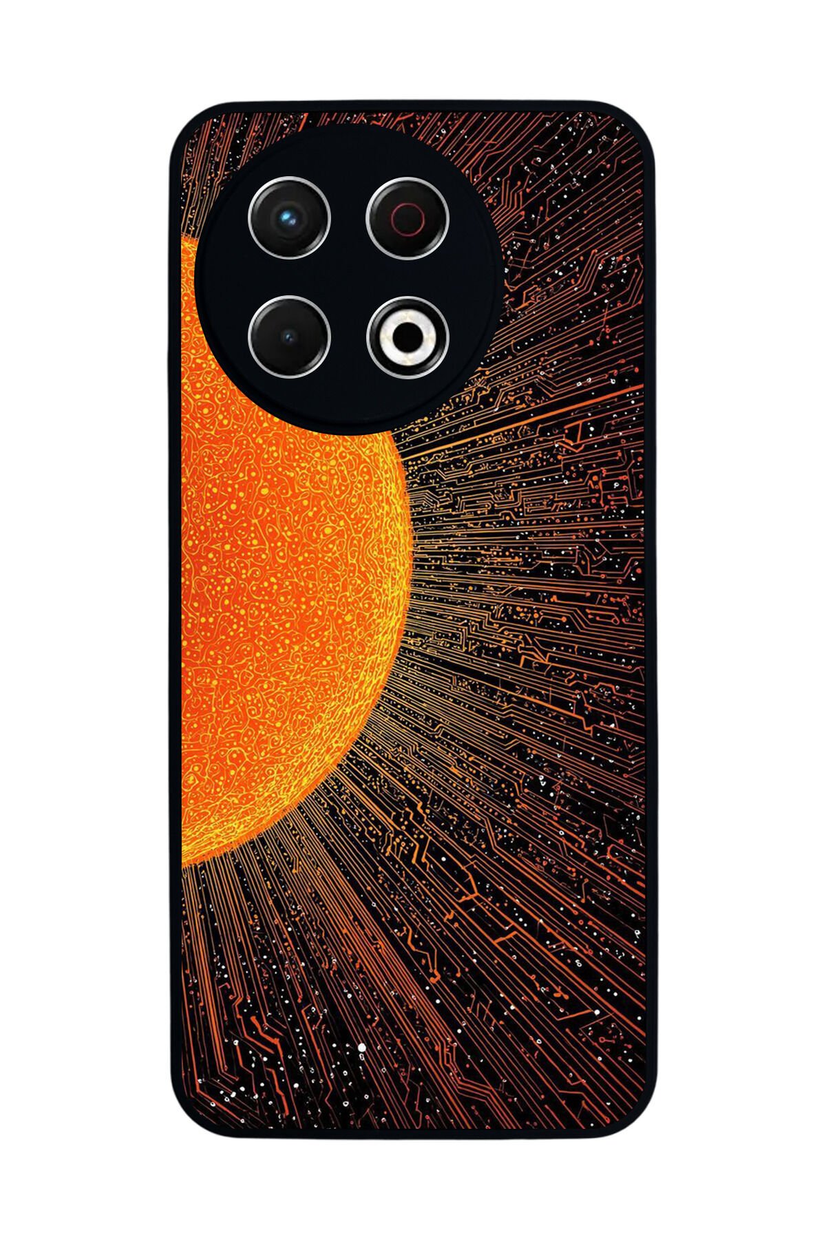 Tecno Spark 30 Pro Uyumlu Melek Tasarımlı Glossy Premium Kılıf