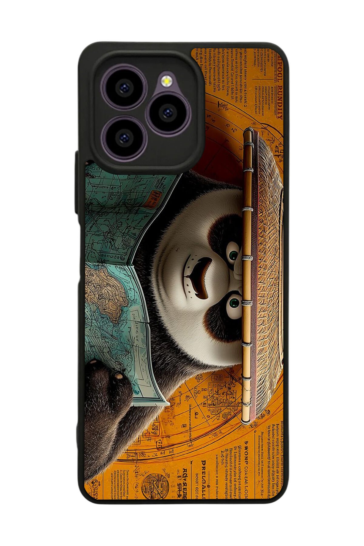 Omix X6 Uyumlu Kung Fu Panda Tasarımlı Glossy Premium Kılıf