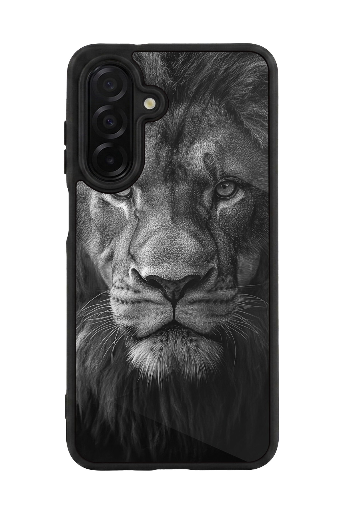 Samsung Galaxy A56 Uyumlu Aslan Tasarımlı Glossy Premium Kılıf