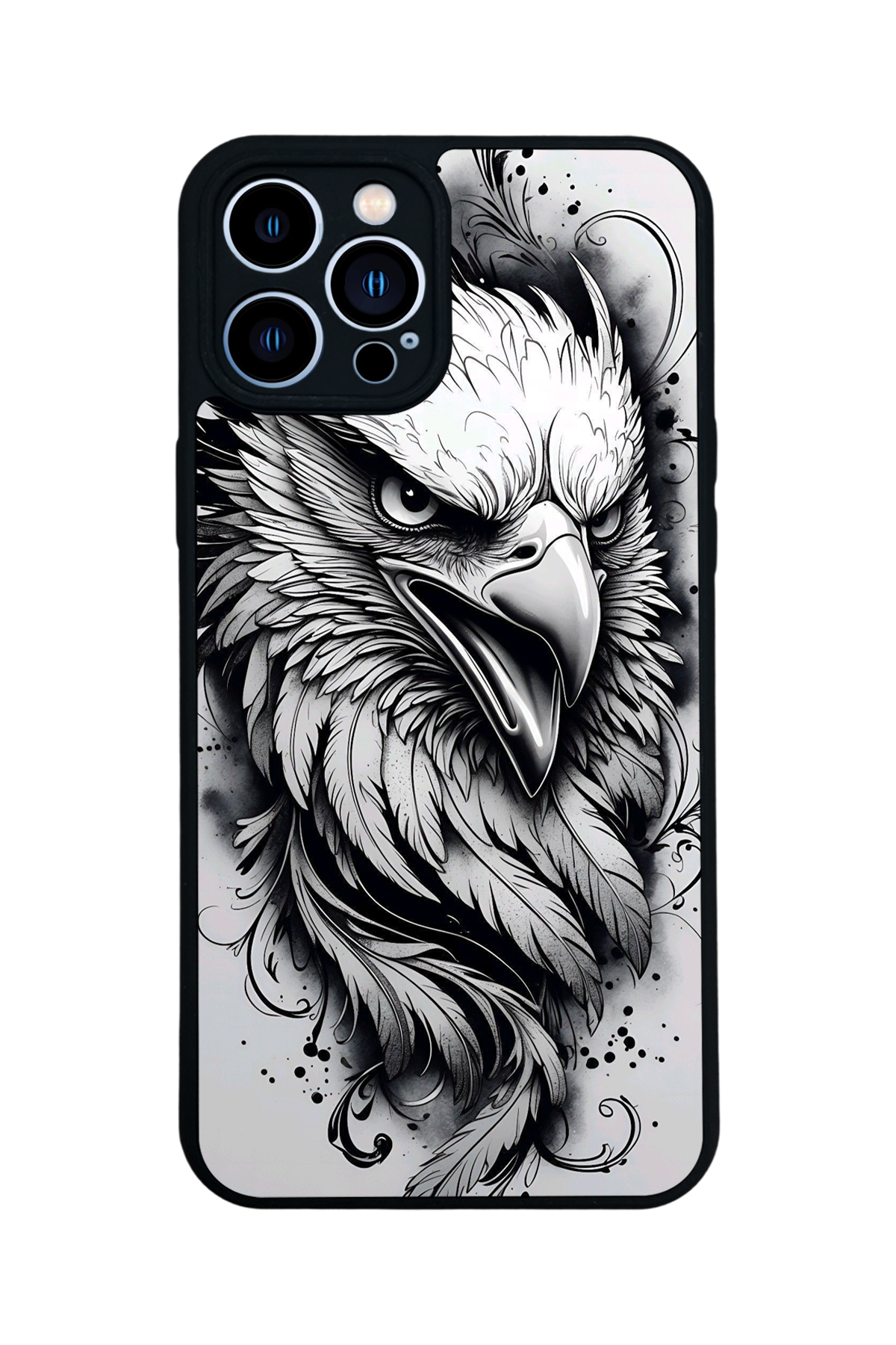 iPhone 13 Pro Max Uyumlu Besiktas Tasarımlı Glossy Premium Kılıf