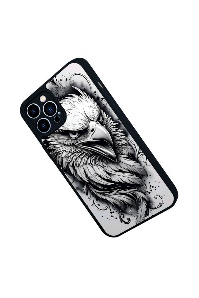 iPhone 13 Pro Max Uyumlu Besiktas Tasarımlı Glossy Premium Kılıf