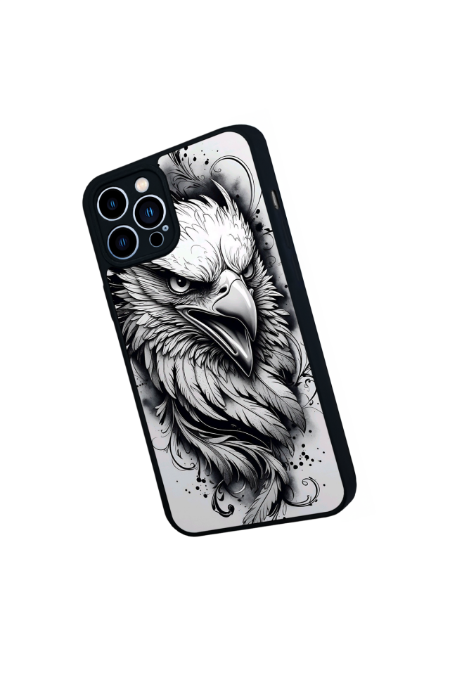 iPhone 13 Pro Max Uyumlu Besiktas Tasarımlı Glossy Premium Kılıf