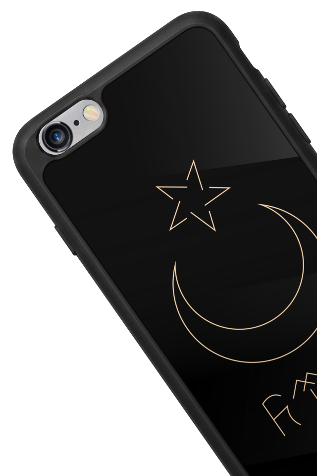 iPhone 6 Plus Uyumlu Bozkurt Tasarımlı Glossy Premium Kılıf