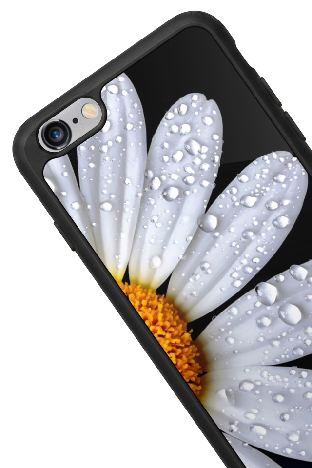iPhone 6s Plus Uyumlu Cicek Tasarımlı Glossy Premium Kılıf