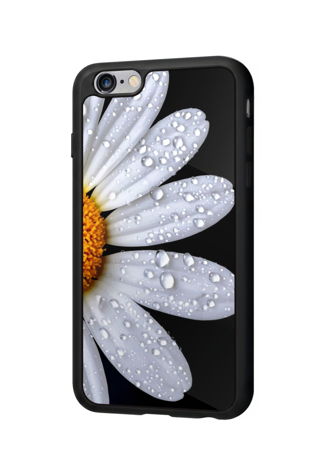 iPhone 6s Plus Uyumlu Cicek Tasarımlı Glossy Premium Kılıf
