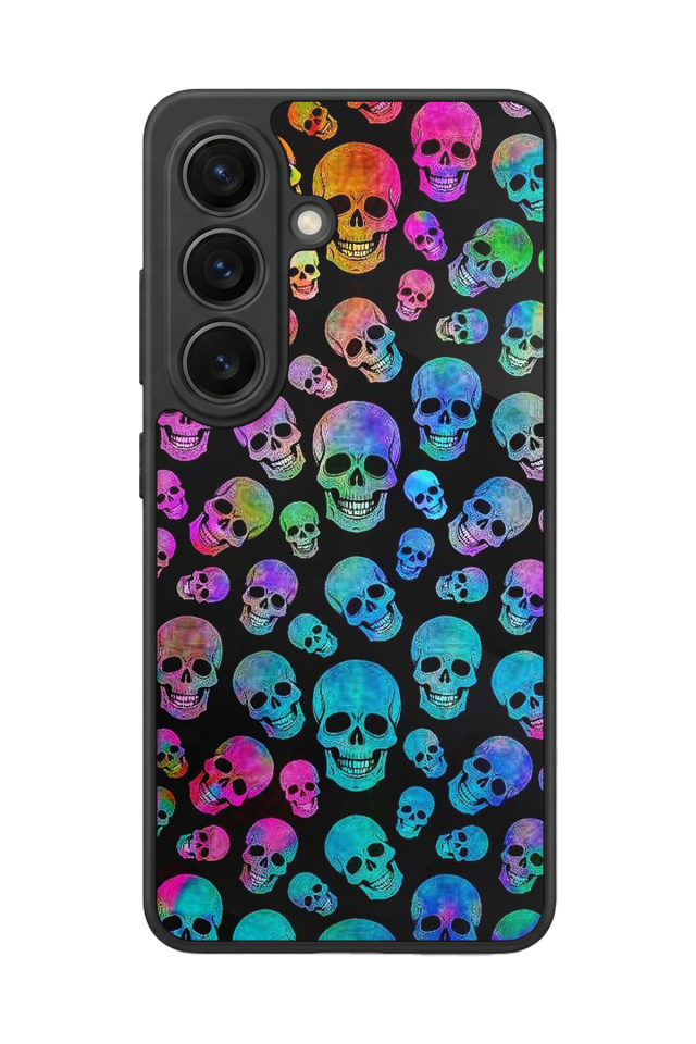 Samsung Galaxy S26 Uyumlu KuruKafa Tasarımlı Glossy Premium Kılıf