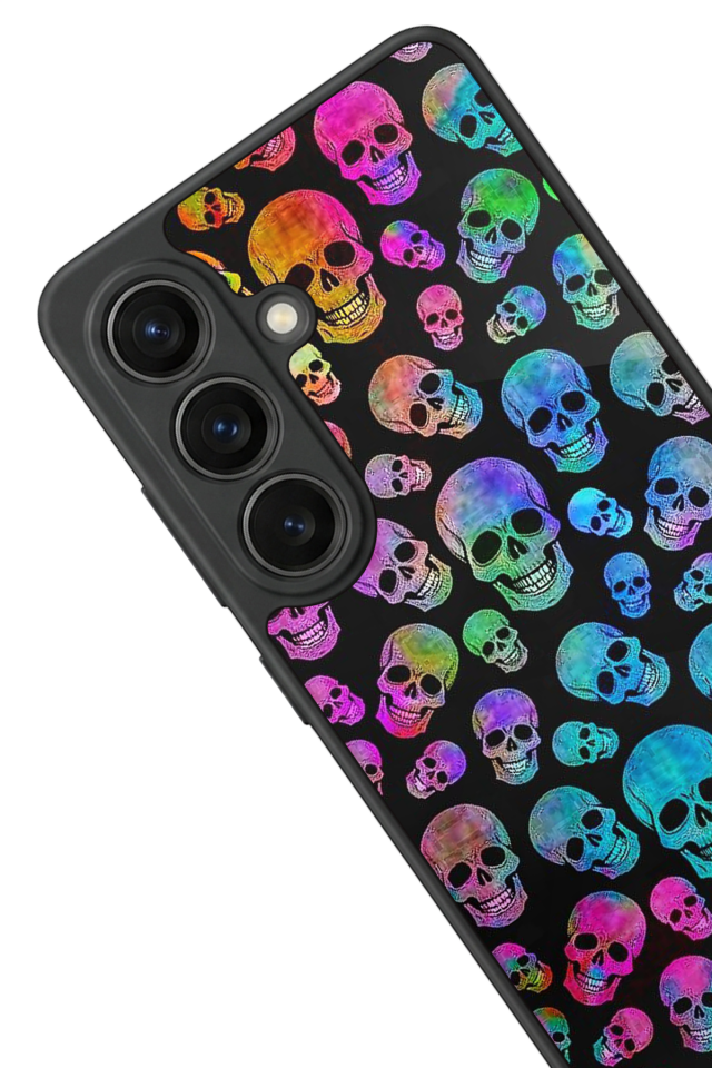 Samsung Galaxy S26 Uyumlu KuruKafa Tasarımlı Glossy Premium Kılıf