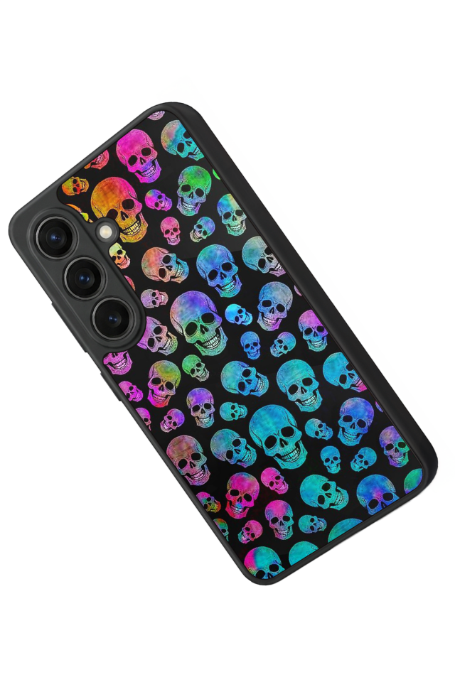 Samsung Galaxy S26 Uyumlu KuruKafa Tasarımlı Glossy Premium Kılıf